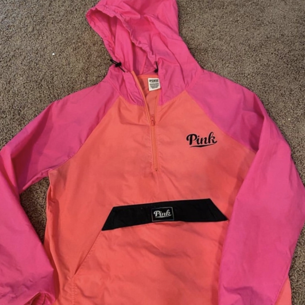 pink jacket